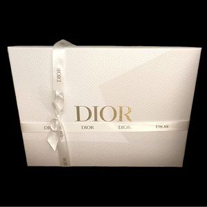 DIOR 1947 Haute Couture NWT + Large Dior Box Wrapping Shredded with Ribbons